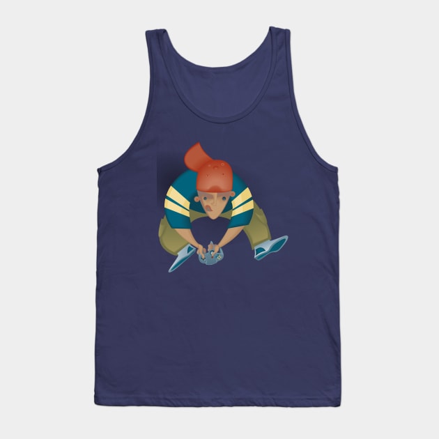 Classic Console Gamer Tank Top by DanielLiamGill